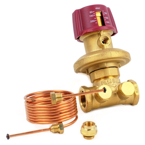 Автоматический регулятор перепада давления TIM 1" давление 50-300 мБар Автоматический регулятор перепада давления TIM 1" давление 50-300 мБар