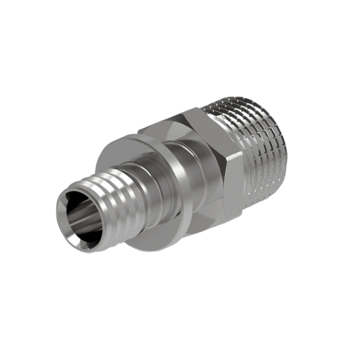 Соединение прямое Royal Thermo с НР резьбой 25х1" мм