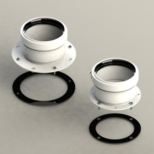 Раздельный соединительный фланец Groppalli 80/80 для конденсационных котлов