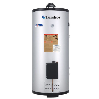 Газовый накопительный водонагреватель Turskov VIC200L с пьезорозжигом