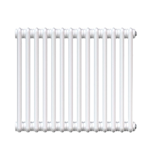 Трубчатый радиатор Rifar Tubog 2057 6 секций цвет белый боковое подключение