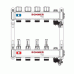 Коллектор с расходомерами и запорными клапанами Rommer 1"x3/4" 2 контура Коллектор с расходомерами и запорными клапанами Rommer 1"x3/4" 2 контура