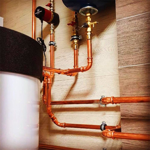 Муфта переходная Sanha 35х28 мм медная под пресс арт.162403528