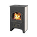 Печь-камин Везувий ПК-01 (205) 12 кВт бежевый с плитой