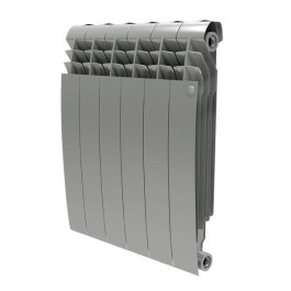 Биметаллический радиатор Royal Thermo BiLiner 500 Silver Satin (10 секций)