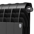 Биметаллический радиатор с нижним подключением Royal BiLiner V 500 Noir Sable (4 секции) — фото 3