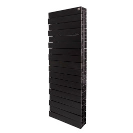 Биметаллический радиатор Royal Thermo PianoForte Tower 300 Noir Sable (18 секций)
