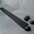 Трап для душа Bettoserb нержавеющий Frameless Matte Black 750 двухсторонняя вставка
