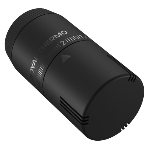 Термоголовка жидкостная Royal Thermo Design М30х1,5 (Черный Soft-touch)