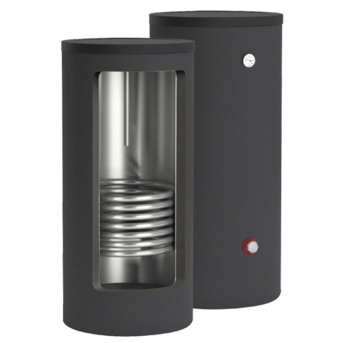 Бойлер косвенного нагрева Essan Core Black EBFN 210 с 1 теплообменником AISI 304 Бойлер косвенного нагрева Essan Core Black EBFN 210 с 1 теплообменником AISI 304