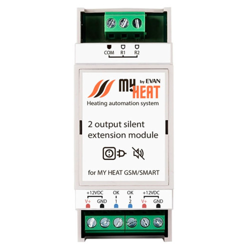 Блок симисторов на 2 выхода MyHeat RL2S Блок симисторов на 2 выхода MyHeat RL2S