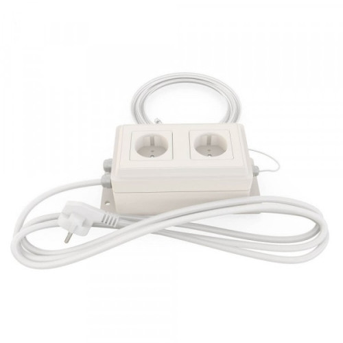 Блок управления 2 розетками Ectocontrol12А проводной ES-SOMB-02 Блок управления 2 розетками Ectocontrol12А проводной ES-SOMB-02