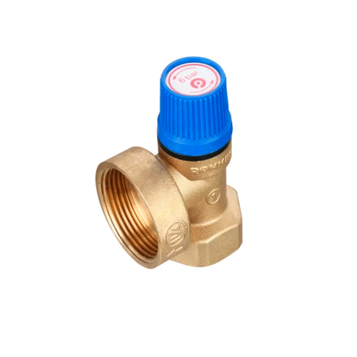 Клапан предохранительный Rommer 3/4"х1" для систем водоснабжения 10 Бар