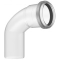 Отвод Buderus конденсационный  FC-SE110-87 DN110 87° PP
