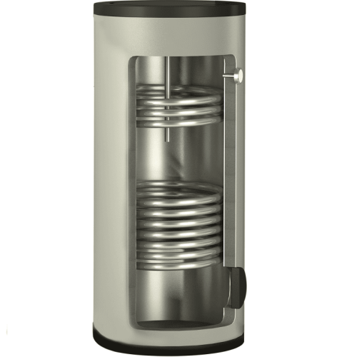 Бойлер косвенного нагрева из нержавейки два теплообменника Rispa RBFD 200 Бойлер косвенного нагрева из нержавейки два теплообменника Rispa RBFD 200