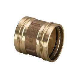 Муфта соединительная бронзовая Viega Sanpress XL c SC-Contur ДУ 108 (арт.350611)