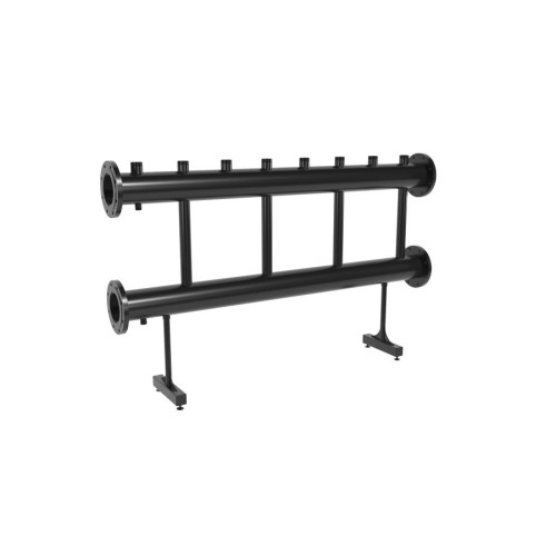 Коллектор модульный Gidruss MK-2000-4х50 до 2000 кВт ДУ 150 4 контура