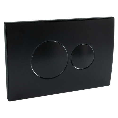 Кнопка смыва для инсталляции Millennium черная круглая Кнопка смыва для инсталляции Millennium черная круглая