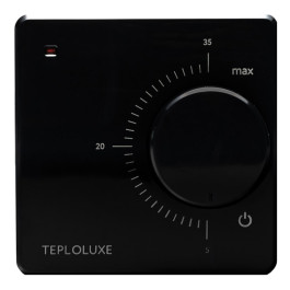 Терморегулятор механический Теплолюкс LC 001 черный