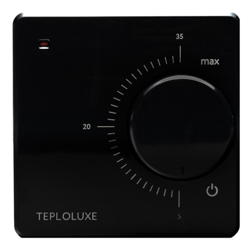 Терморегулятор механический Теплолюкс LC 001 черный
