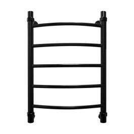 Полотенцесушитель водяной Energy Classic 600х400 мм чёрный матовый