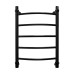Полотенцесушитель водяной Energy Classic 600х400 мм чёрный матовый