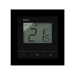 Умный терморегулятор ENGO с модулем Zigbee 868МГц 220В черный