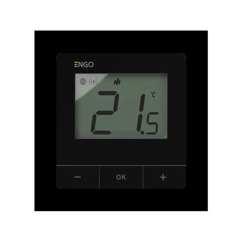 Умный терморегулятор ENGO с модулем Zigbee 868МГц 2xAA черный