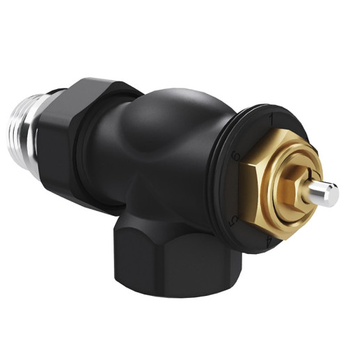 Набор термостатический осевой Royal Thermo Design 1/2"М30х1,5 (Черный) Набор термостатический осевой Royal Thermo Design 1/2"М30х1,5 (Черный)