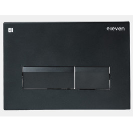 Кнопка смыва Elleven для инсталляции квадратная черная