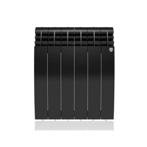 Алюминиевый радиатор Royal Thermo Biliner Alum 500 (8 секций) Noir Sable Алюминиевый радиатор Royal Thermo Biliner Alum 500 (8 секций) Noir Sable
