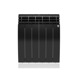 Алюминиевый радиатор Royal Thermo Biliner Alum 500 (12 секций) Noir Sable