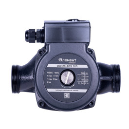 Циркуляционный насос Элемент Комфорта ECO 25-40S 180 с комплектом гаек