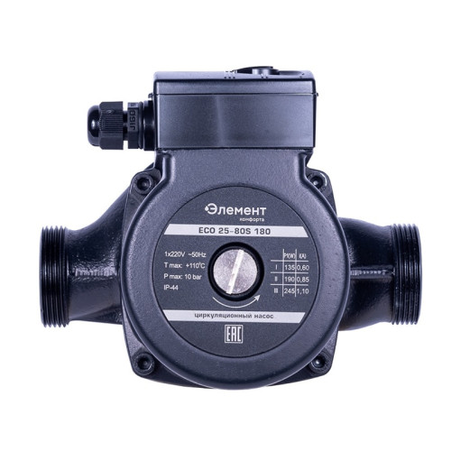 Циркуляционный насос Элемент Комфорта ECO 32-60S 180 с комплектом гаек