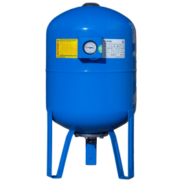 Гидроаккумулятор Cruwa 50 литров 16 бар вертикальный синий