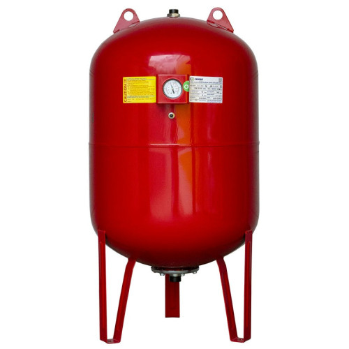 Гидроаккумулятор Cruwa 150 литров 10 бар вертикальный красный Гидроаккумулятор Cruwa 150 литров 10 бар вертикальный красный