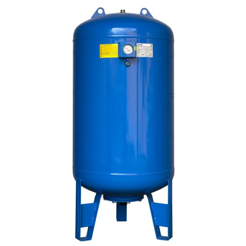 Гидроаккумулятор Cruwa 300 литров 25 бар вертикальный синий