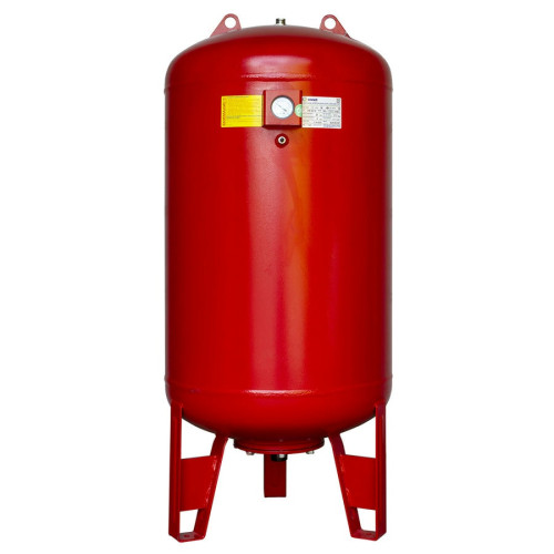 Гидроаккумулятор Cruwa 300 литров 25 бар вертикальный красный