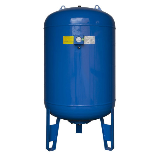 Гидроаккумулятор Cruwa 500 литров 16 бар вертикальный синий