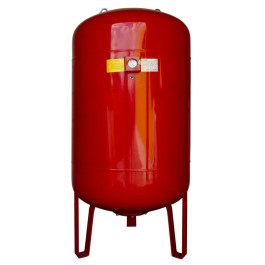 Гидроаккумулятор Cruwa 750 литров 10 бар вертикальный красный