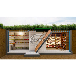 Пластиковый погреб ГудВэй Дабл 4*2м