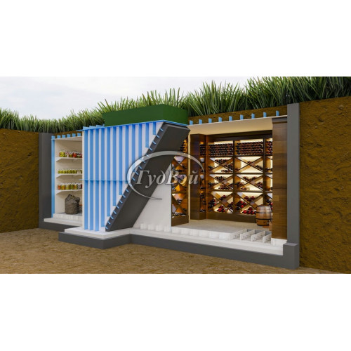 Пластиковый погреб ГудВэй Дабл 8*2м