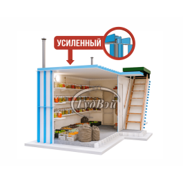 Пластиковый погреб ГудВэй Дабл 6*2м