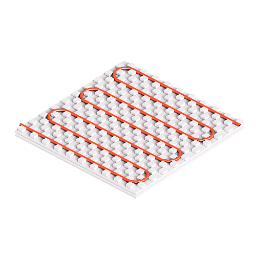 Мат для теплого пола Пенощит Плита теплоизоляционная WF 16-30" 1x1 м