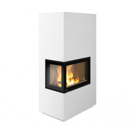 Печь-камин Nordpeis Davos A угловой левый низкий топка N-29A