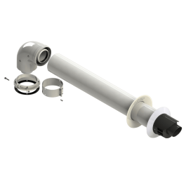 Комплект горизонтального дымохода 60/100 для котла Buderus U072,U052 арт.7747380027