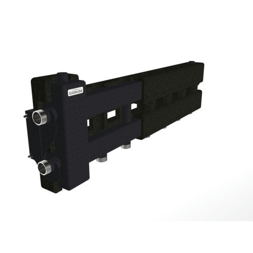 Коллектор Gidruss BM-60-4D EPP до 60 кВт 1" 4 контура EPP термоизоляция Коллектор Gidruss BM-60-4D EPP до 60 кВт 1" 4 контура EPP термоизоляция