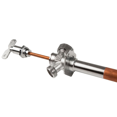 Незамерзающий уличный кран с изменяемой длиной ArrowHead Euro, 250-450мм, ключ 1/2" с антисифоном Незамерзающий уличный кран с изменяемой длиной ArrowHead Euro, 250-450мм, ключ 1/2" с антисифоном