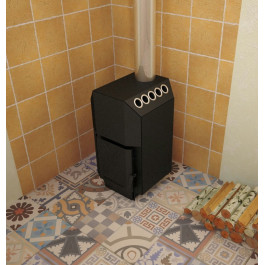 Печь отопительная Теплодар Топ модель-200 ДС 20 кВт (дверца стальная)