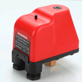 Реле сухого хода Rommer для водоснабжения KRS-6 (0.7-0.1 бар) 1/4"